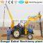 A month earn cost new type hydraulic digging boring drilling machine for pole in Electric power engineering