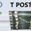 Metal T Bar Fence post for farm fencing