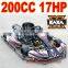 17HP 200cc Racing Go Kart