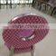Luxury stainless steel Wedding Chair Pink Color Funiture
