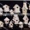 High Quality Bird House,solid and Durable Colorful Wood Craft Bird Cage