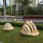 Fiberglass conch sculpture