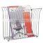 Metal floor standing newspaper racks