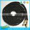 2016 New brass fitting expandable clear garden hose with black color