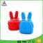 Promotional cartoon shape silicone coin bag food grade silicone coin wallet for kids