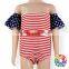 Little Girls Off-Shoulder Romper Baby Clothes Newborn Bodysuits Factory In China Wholesale Infant Clothes