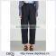 Wholesale Women Apparel Cropped Elasticated Waist Navy Twill Trousers(DQE0351P)