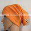 promotional winter warm orange color adult polar fleece neck warmer hats