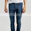 blue washed plain slim fit skinny jeans men factory manufacturers