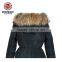 Womens Faux Fur Coat Long Down Coat With Fur