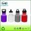 BPA free silicone water bottle single wall collapsible bottle