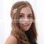Fashion Women Flower Metal Head Chain Headband Headpiece Hair Band Jewelry