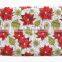 Christmas Flower Printed Mat EVA And Non Woven Fabric Placemat