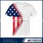 Custom tackle twill american flag baseball jerseys / shirts / pants / jackets