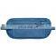 Ultimate Blue Nylon Safe Rfid blocking Under Clothing Travel Waist Wallet