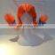 Cute Orange Braided Pigtail Party Wig