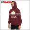 Custom blank bulk high quality plain hoodies