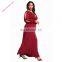 High Quality V Neck Plus Size Womens Maxi Long Dress For Party