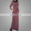 2017 Casual Designer Burqa Photo Muslim Abaya Comfortable Weave Fabric Clothing New Models Moroccan Dress