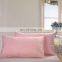 Soft grey duck down pillows used for home