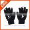 Wholesale touch screen knitted 3 fingers gloves