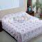 Indian 100% Cotton Handmade Printed Jaipuri Bedsheet With Pillow Set