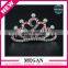 High Quality bridal colorful petal rhinestone alloy hair combs