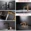 Industrial Style Basin Faucets black colour cold hot water wholesale price