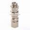 1/4'' stainless steel pneumatic quick coupler flat face hydraulic quick coupling male and female valves