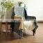 RAWHOUSE wholesale price chenille blanket throws retro woven blanket with tassel