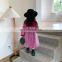 Children's skirts 2020 autumn girls' dresses, western princess dresses, medium and small children's gold velvet skirts