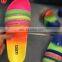 RAINBOW COLOR WOMEN HIGH HEEL SANDALS WITH DIAMOND LADY SUMMER RHINESTONE HIGH HEEL SLIPPERS SANDALS