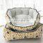 HQP-JJ02 HongQiang Amazon New Winter Cotton Calming Round Cozy Fluffy Pet Bed for Dogs Pet Mat