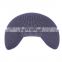 Factory price blue good neck protection C shape multi functional pillow soft waist cushion with food grade Polystyrene filling