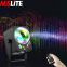 Party Disco Mirror Ball DJ Strobe Light Sound Activated, RGB Led Stage Lamp for Indoor Par Birthday