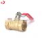 JD-4070 china high quality straight forged brass ball valve water