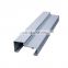 6063 anodized colored structural interlocking aluminum extrusions profiles