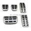 Universal Stainless Steel Gas Brake Pedal Cover for Kia Rio K2 2012-2017Soul 2013-2016 Cerato Car Styling