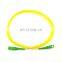 10M SC-SC Simplex Single mode SM 9/125um G.652D  PVC  Jacket  Cable  3.0mm SC Fiber Patch cord
