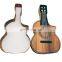 Creative design cardboard paper guitar shape packing gift box