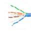 factory price Lan Cable Bare Copper 24AWG 4P UTP/FTP/SFTP Cat6 Network patch cord Cable
