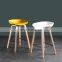 Bar Stool Tall Home Antique Industrial Vintage Rustic High Kitchen Chair Modern Cheap Furniture Wood Plastic Bar Stool With Back