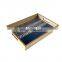 high quality cheap rustic vintage wood mdf board tray for house decor