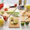 Kitchen Chopping Board 3-Piece Bamboo Cutting Board Set with Handle for Meat, Vegetables, Fruits, Bread, Cheese