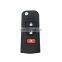 Modified 3 Button Flip Remote Car Key Case Shell Cover Housing For Quest Murano Armada Titan Xterra Frontier Pathfinder