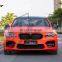 CLY Car bumpers For 2009+ BMW 5 Series F10 F18 Facelift 2021 M5 Front Rear car Bumpers Grilles LED Fenders Side Skirt Diffuser