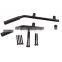 4PCS Front & Rear Steel Grab Bars Handles For Jeep Wrangler 07-18 JK/JKU 4 Door