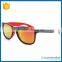 New design custom logo promotion sunglasses with colorful lens wholesale