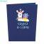 Happy Birthday Llama 3D Pop-up Card Custom Special Pop-up Birthday Cards for Kids