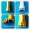 Transparent supermarket separator bar Acrylic triangle profile